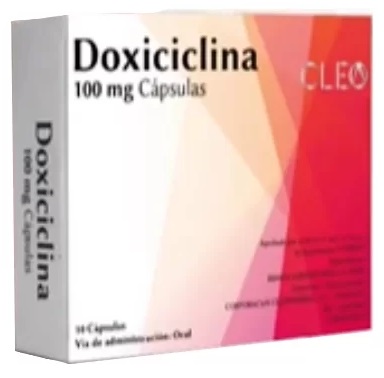 DOXICICLINA 100MG X 10CAPS CLEOPHARMA