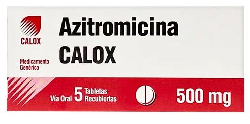 AZITROMICINA 500MG X 5TABL CALOX