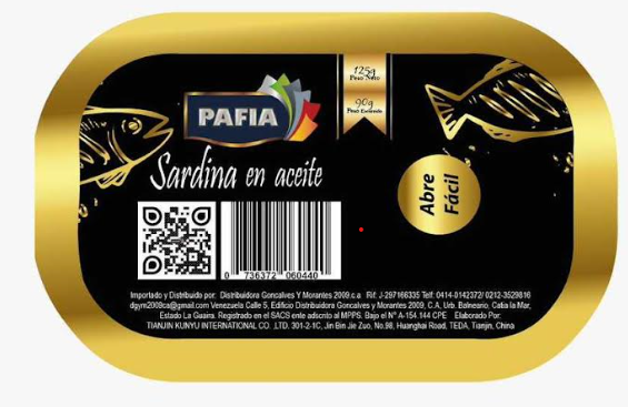 SARDINA PAFIA 125GR ACEITE