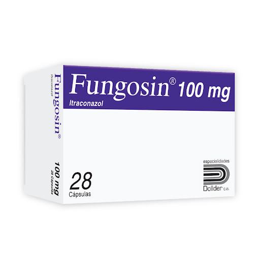 FUNGOSIN 100MG X 28COMP ITRACONAZOL DOLLDER