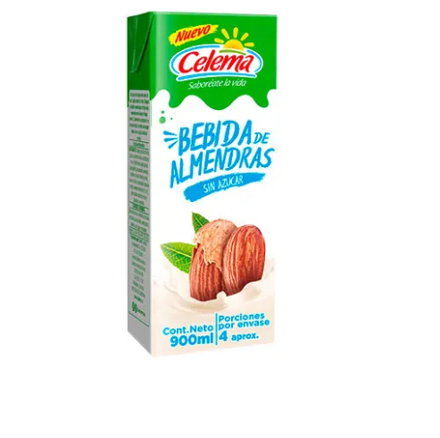 BEBIDA DE ALMEN CELEMA 900ML S/A UHT