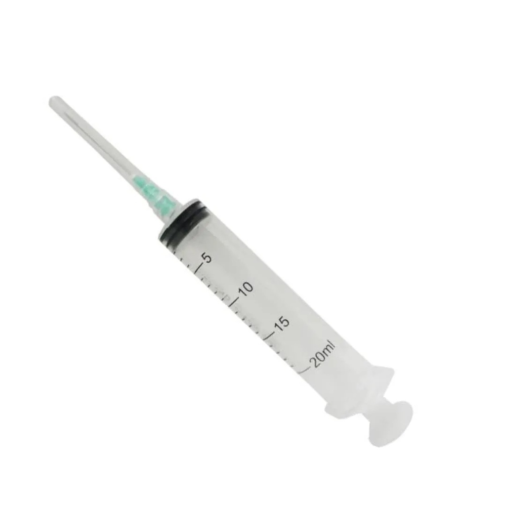 JERINGA 20ML 21X1 1/2&quot; X 1UND DIPHOCARE