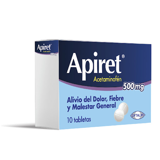 APIRET 500MG X 10TABL