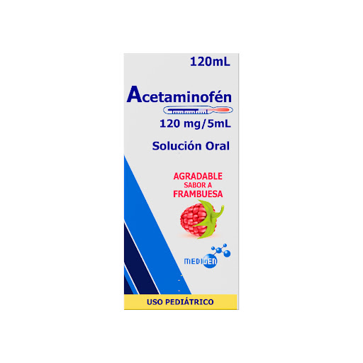 ACETAMINOFEN 120MG/5ML X 120ML JBE PED MEDIGEN