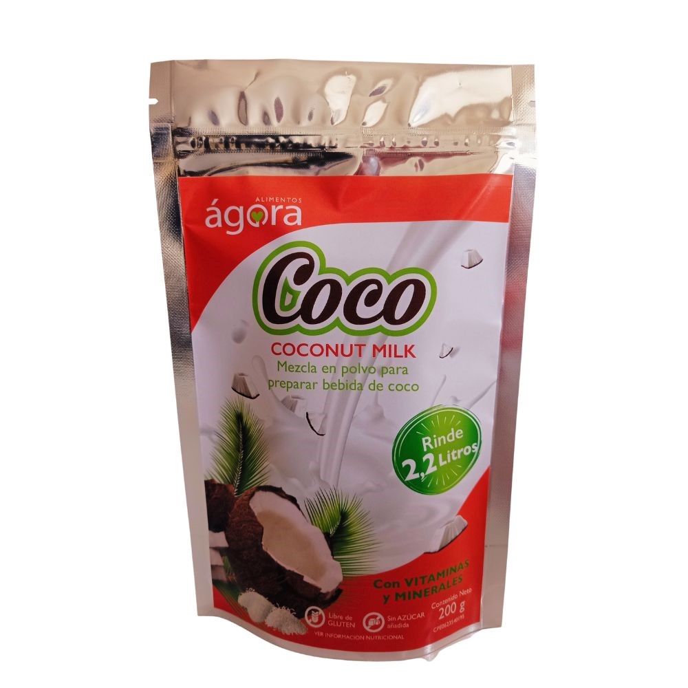 MEZCLA EN POLVO AGORA 200GR COCO