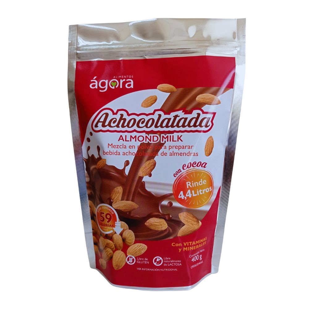 MEZCLA ACHOCOLATADA AGORA 400GR ALMENDRA