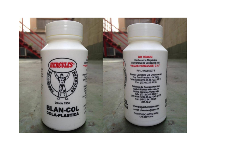 PEGAMENTO BLANCO HERCULES 500GR 1/8