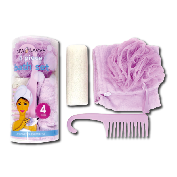 SET DE BAÑO SPA SAAVY 4 PZAS