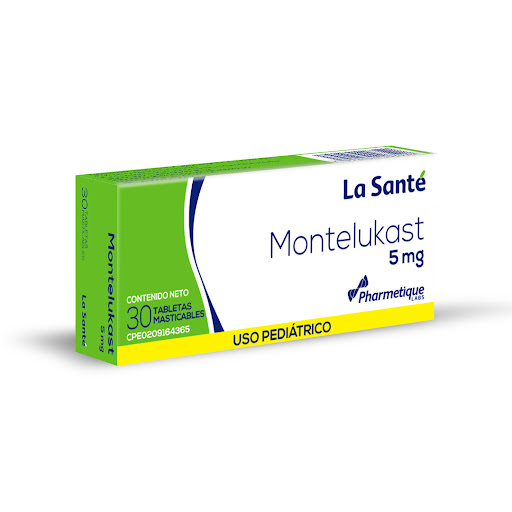MONTELUKAST 5MG X 30TABL PED LA SANTE