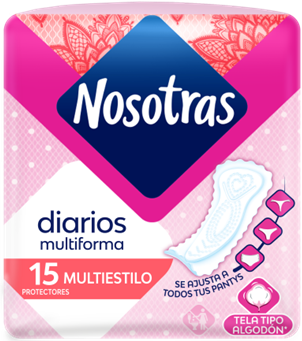PROTEC DIARIO NOSOTRAS 15UND MULTIESTILO