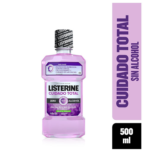 ENJUAGUE BUCAL LISTERINE 500ML TOTAL ZERO