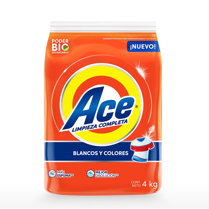 DETERGENTE ACE 5KG LIMP COMPLETA POLVO