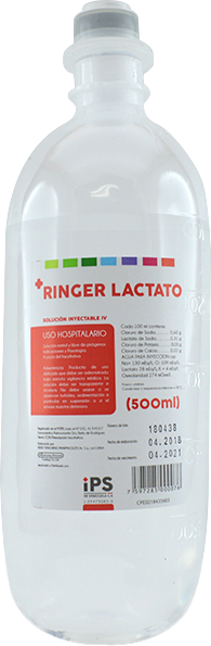 RINGER LACTATO X 500ML SOL IV IPS