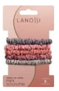 COLAS LANOSSI 5PZA MINI SCRUNCHIE PALETA
