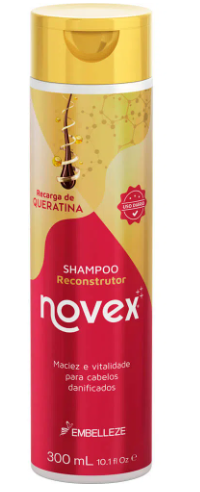 CHAMPU NOVEX 300ML RECARG KERATINA