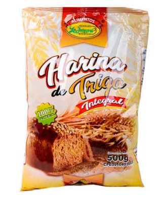 HARINA DE TRIGO LA INTEGRAL 500GR INTEGRAL
