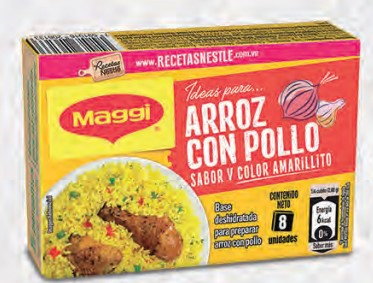 CUBITO MAGGI 8UND ARROZ CON POLLO