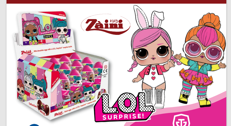 HUEVITO DE CHOCOLATE 20GR LOL SORPRESA