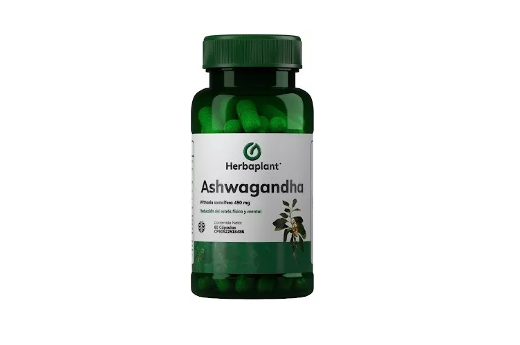 ASHWAGANDHA 450MG X60CAP HERBAPLANT