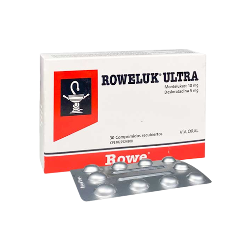ROWELUK ULTRA 10MG 5MG X 30TAB MONTELUKS DESL ROWE