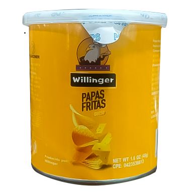 PAPAS WILLINGER 45GR QUESO