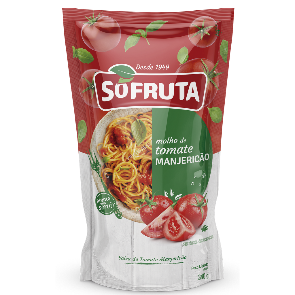 PASTA DE TOMATE SOFRUTA 300GR ALBAHACA