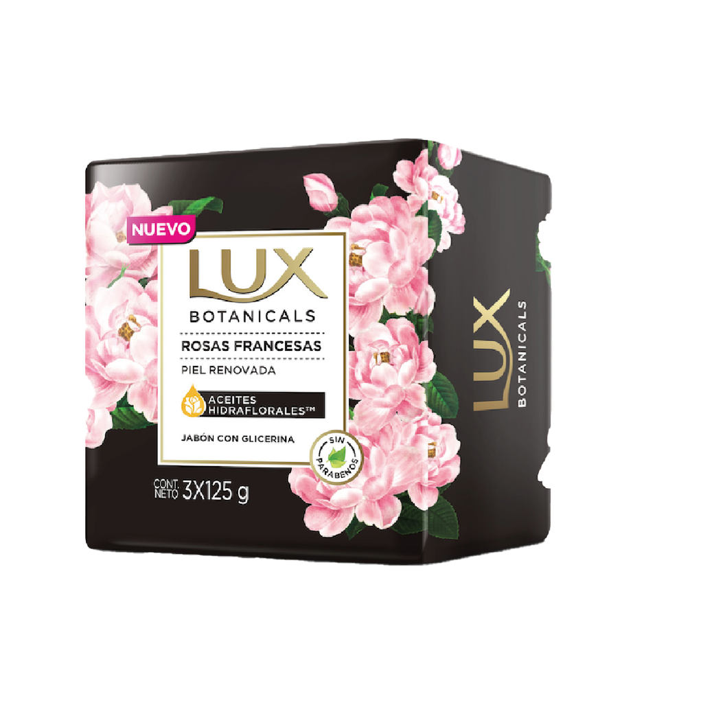 JABON LUX 125GRX3UND ROSAS FRANC