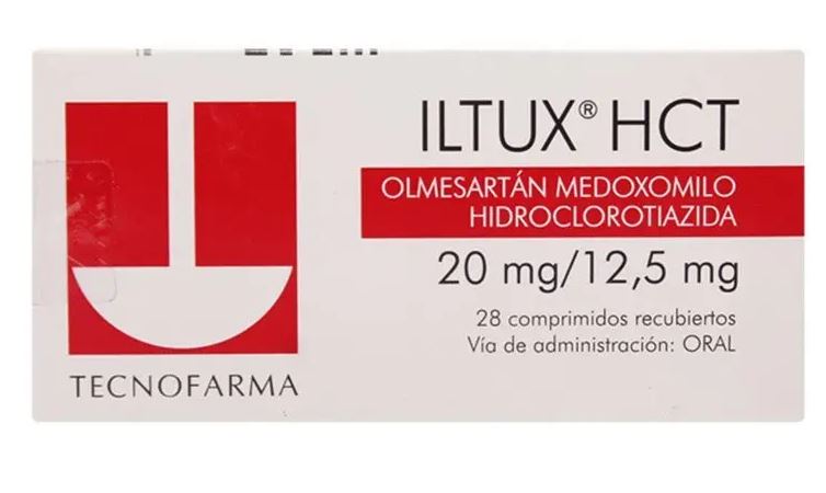 ILTUX HCT 20MG/12,5MG X 28COMP OLME HIDRO TECNOFARMA