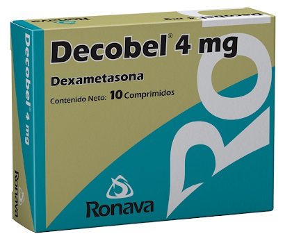 DECOBEL 4MG X 10COMP DEXAMETASONA RONAVA