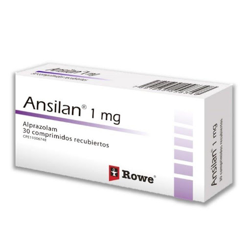 ANSILAN 1MG X 30COMP ALPRAZOLAM ROWE