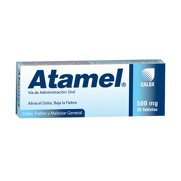 ATAMEL 500MG X 20TABL CALOX