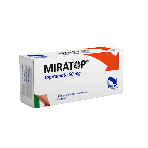 MIRATOP 50MG X 30COMP TOPIRAMATO SNC PHARMA