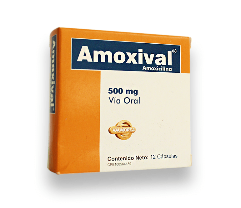 AMOXIVAL 500MG X 12CAPS AMOXICILINA VALMORCA