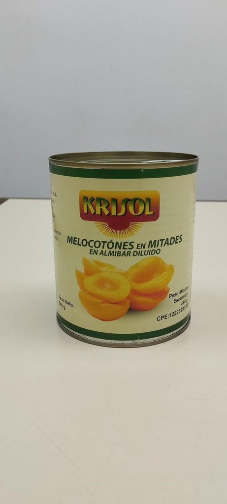 MELOCOTONES KRISOL 840GR ALBIMAR