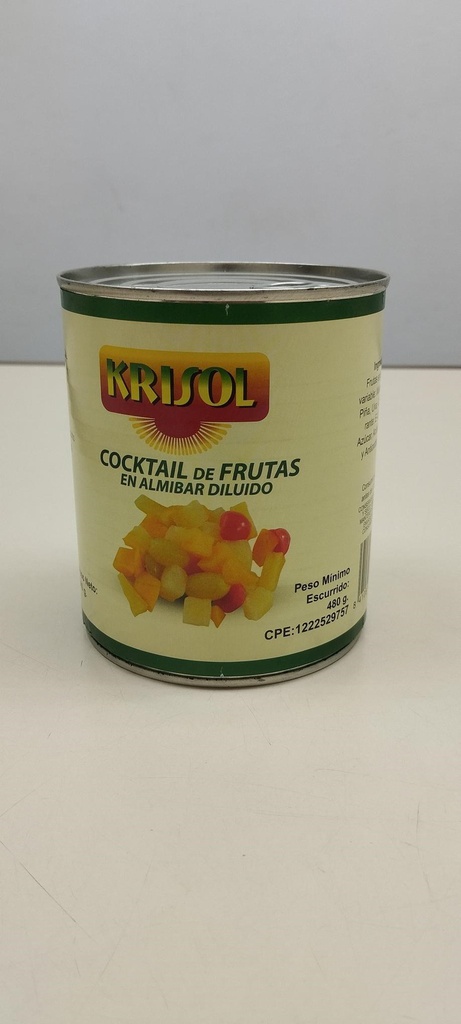 COCKTAIL DE FRUTAS KRISOL 840GR EN ALBIMAR