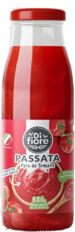 PASSATA DI FIORE 680GR PURE DE TOMATE