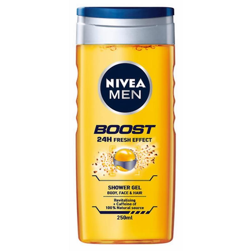 GEL DE DUCHA NIVEA 250ML MEN BOOST