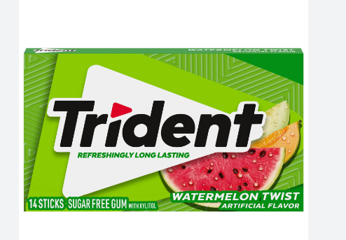 CHICLETS TRIDENT UND WATERMELON***