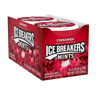 CARAMELOS ICE BREAKERS 8PACK CINNAMON