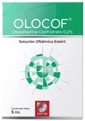 OLOCOF 5ML OLOPATADINA CLORHIDRATO 0,2% SOL OFTALMICA EST