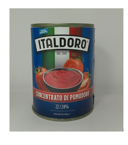 PASTA DE TOMATE ITALDORO 400GR