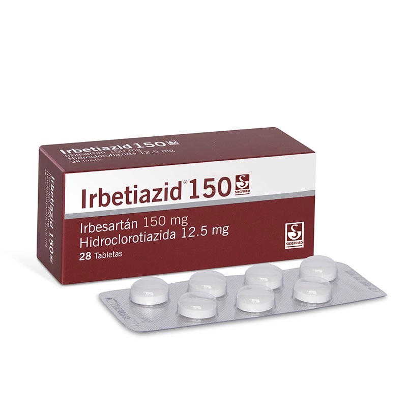 IRBETIAZID 150MG 12,5MG X 28TAB IRBESARTAN HIDRO MEYER