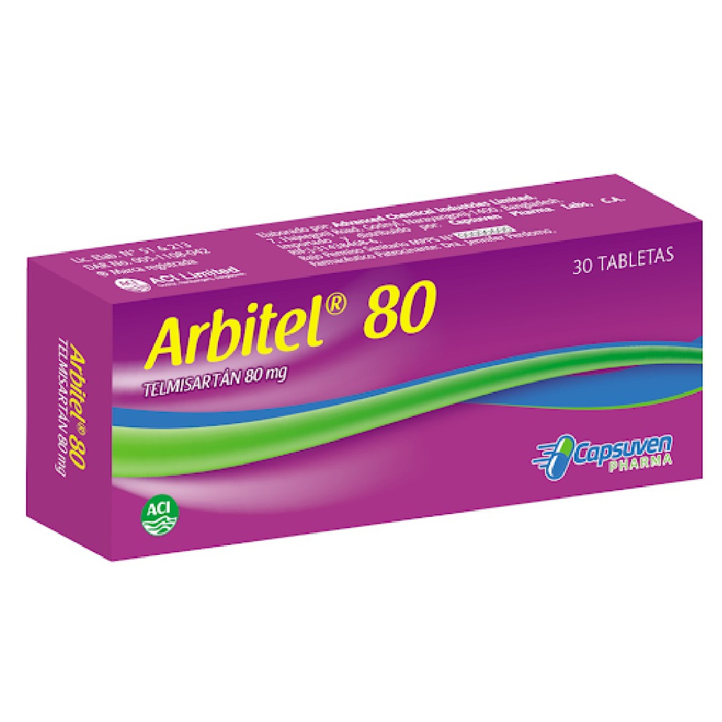 ARBITEL 80MG X30TAB TELMISARTAN ACI