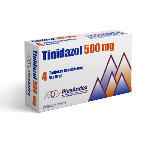 TINIDAZOL 500MG X 4TABL PLUSANDEX