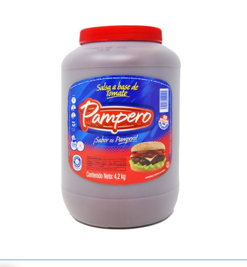 SALSA DE TOMATE PAMPERO 4,2KG CFH