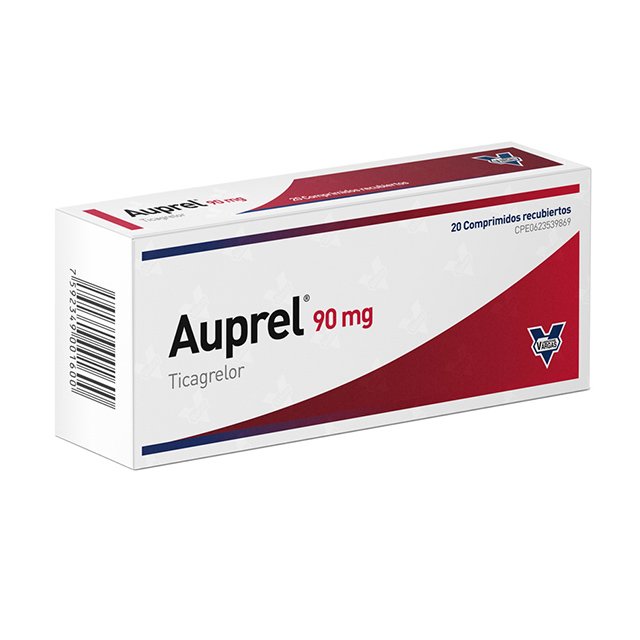 AUPREL 90MG X 20COMP TICAGRELOR VARGAS