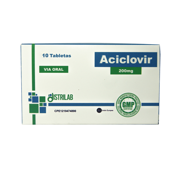 ACICLOVIR 400MG X 10TABL DISTRILAB