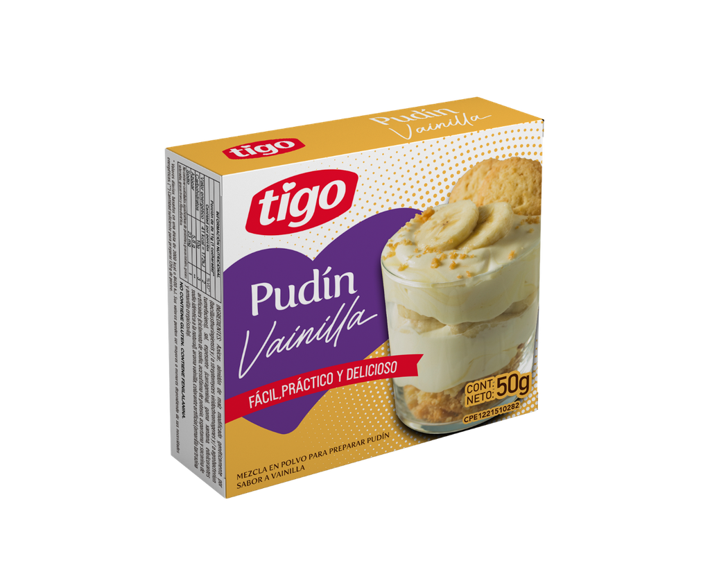 PUDIN TIGO 50GR VAINILLA