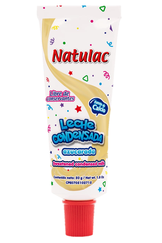 LECHE CONDEN NATULAC 50GR TUBO***