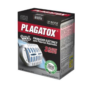 EMANADOR PLAGATOX 3 PLACAS DUAL ELECTRICO